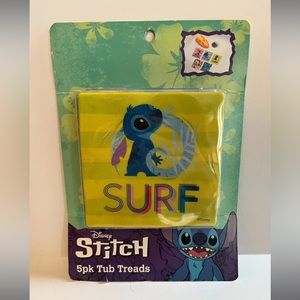 💜5pack Disney Stitch Bath Tub Treads Safety Non-Slip